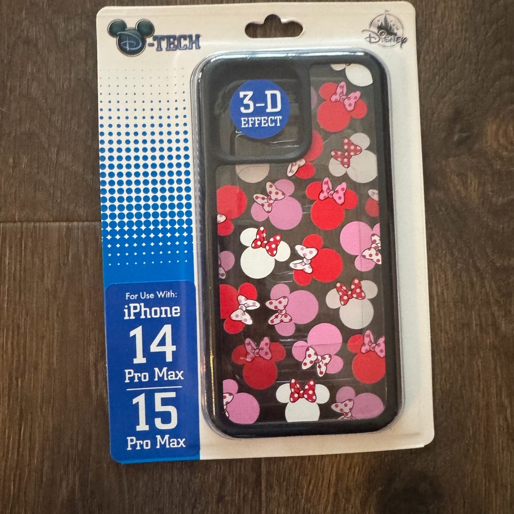 Disney D-Tech Minnie Mouse iPhone Case - Pink and Red